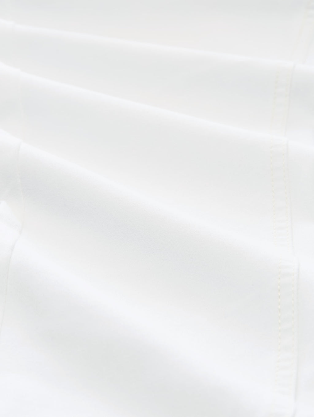 Tom Tailor Tapered Relaxed Trousers White Cotton Blend
