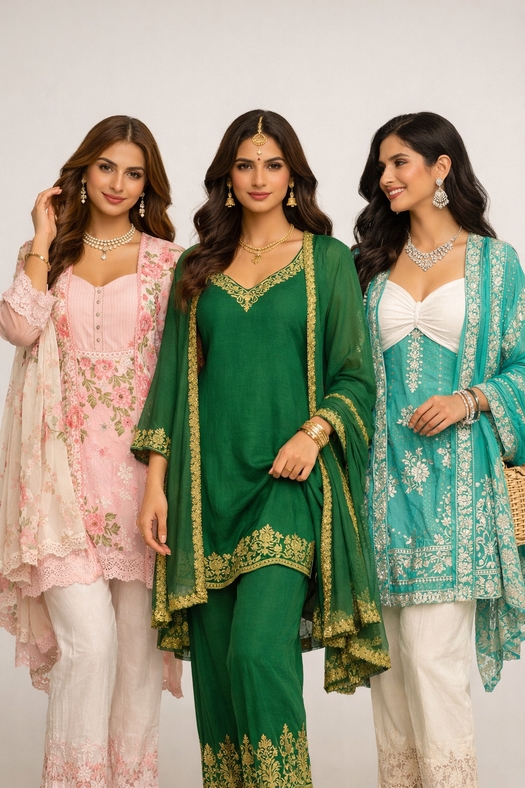 Tim Tailor Luxury Cotton 3-Piece Set for Women